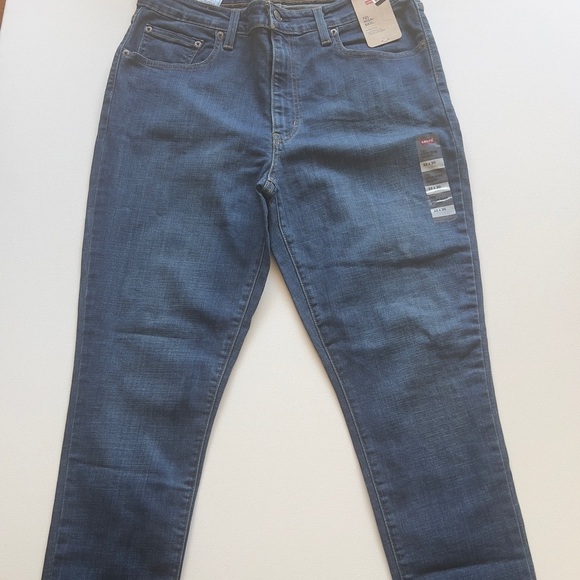 NWT Women's 721 High Rise Skinny Jeans Levi's Size 33x30 (F2) - Picture 2 of 9